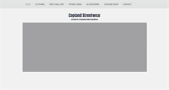 Desktop Screenshot of coplandstreetwear.co.uk